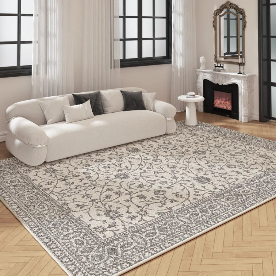 American Vintage Soft Area Rug for Living Room and Bedroom