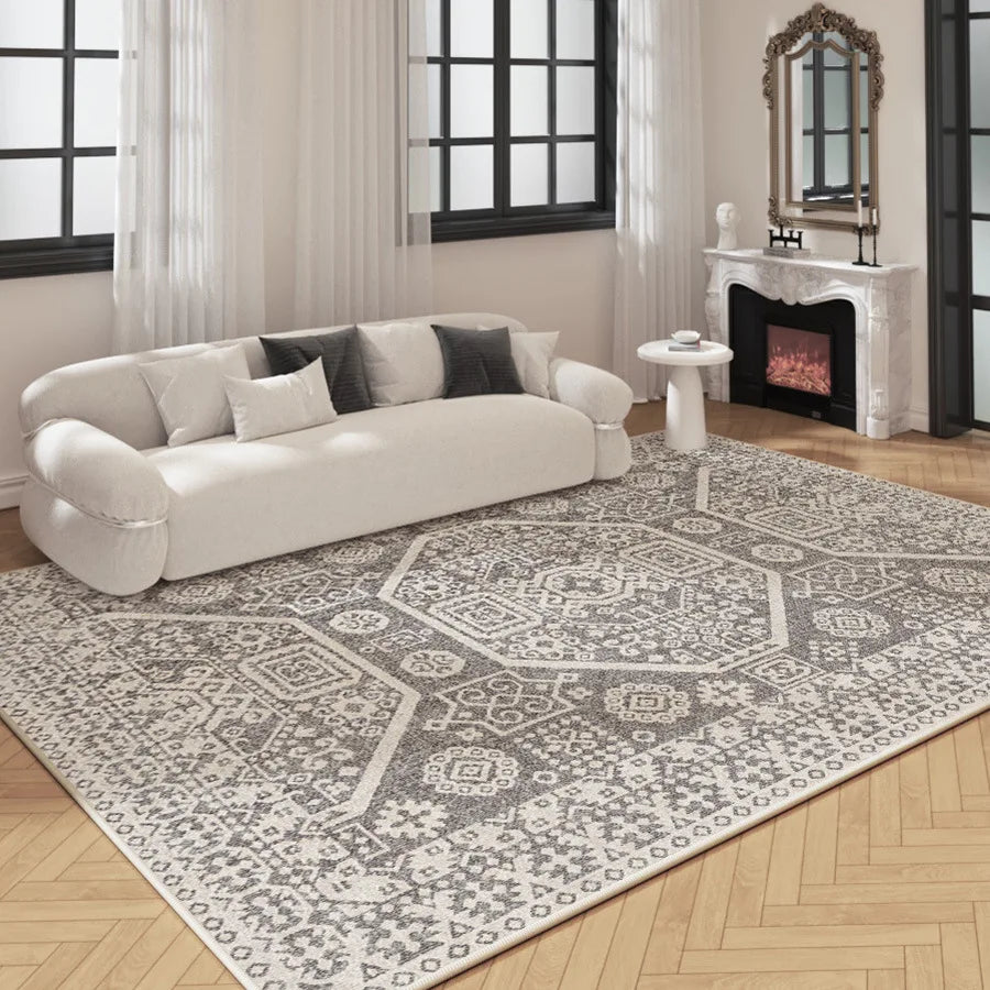 American Vintage Soft Area Rug for Living Room and Bedroom