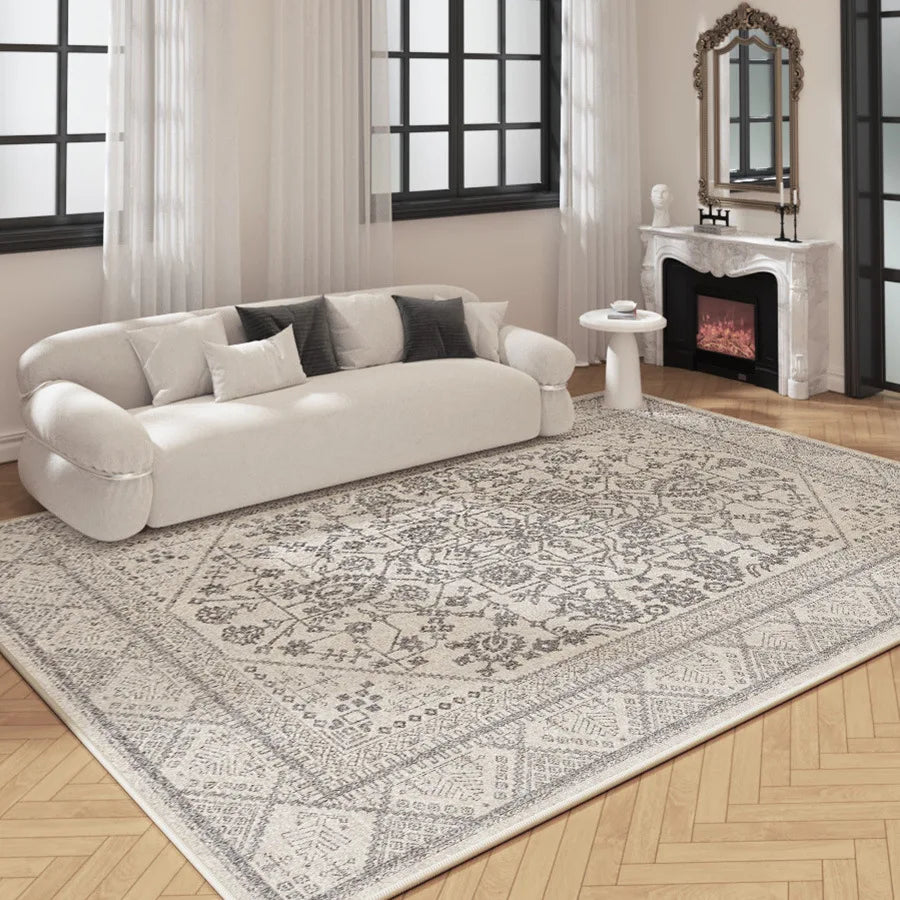 American Vintage Soft Area Rug for Living Room and Bedroom