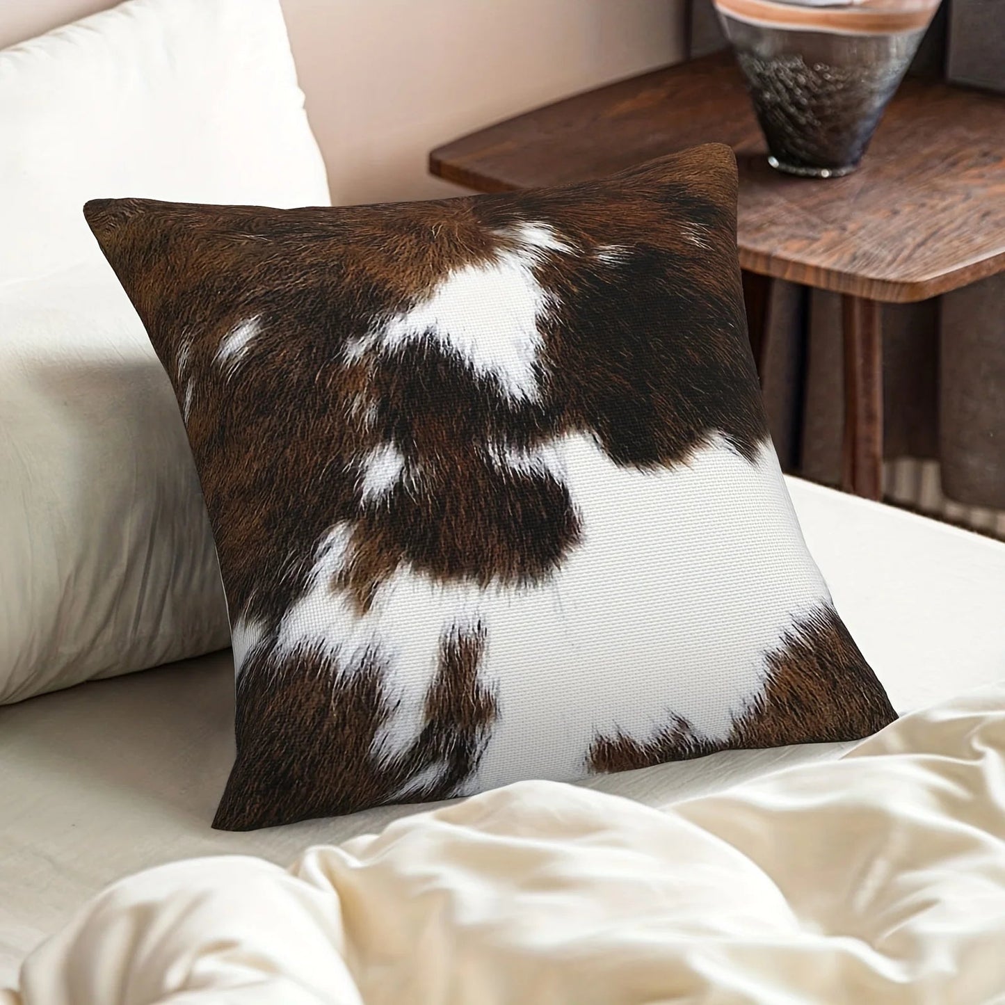 Cowhide Pillow Covers