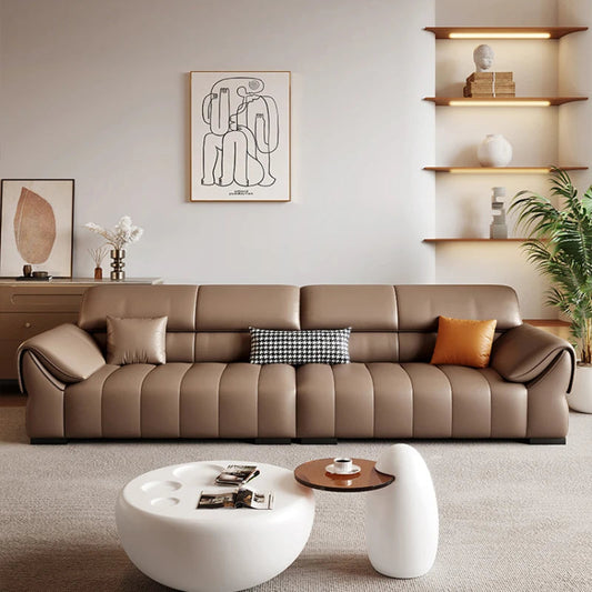 Modern Puffs Living Room Sofas Futon Vintage Comfort Adults Banquet Comfort Couchs Clouds Long Sofa Para Sala Home Furniture - HOMELIVING