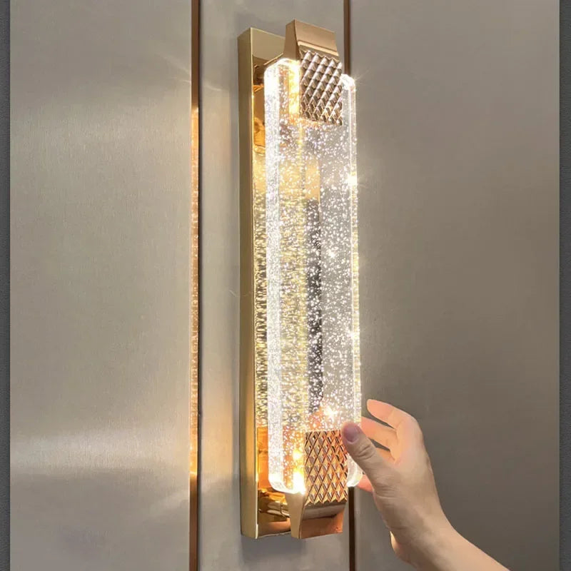 Modern Luxury Bubble Wall Lamp Tv Background For Living Room 110-220V LED Indoor Lighting Bedroom Bedsides Decoration - HOMELIVING