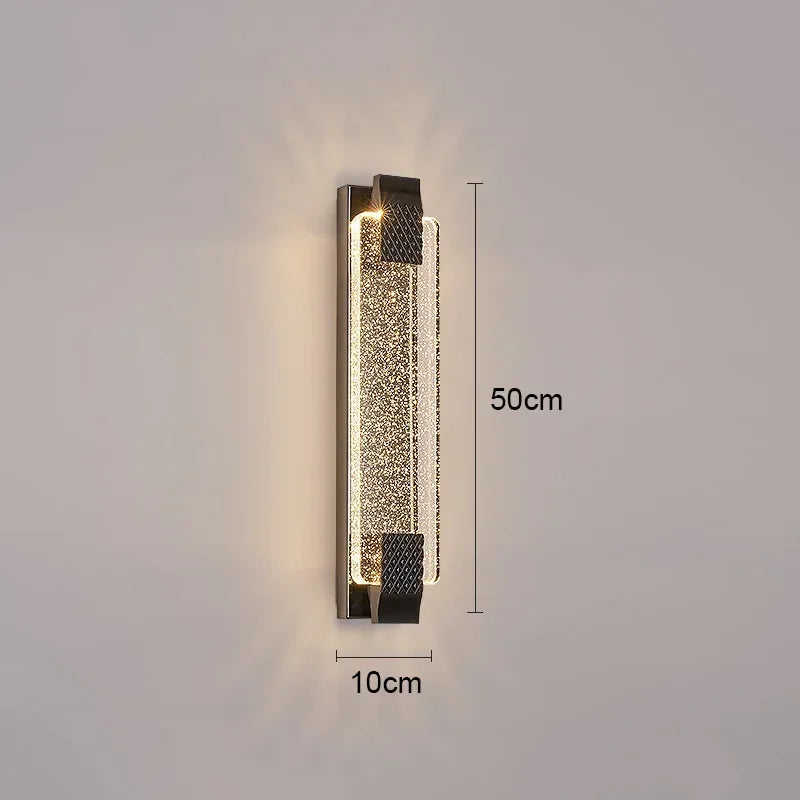 Modern Luxury Bubble Wall Lamp Tv Background For Living Room 110-220V LED Indoor Lighting Bedroom Bedsides Decoration - HOMELIVING