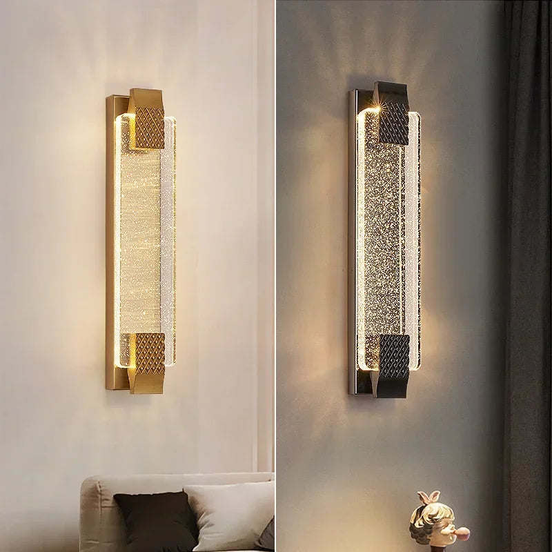 Modern Luxury Bubble Wall Lamp Tv Background For Living Room 110-220V LED Indoor Lighting Bedroom Bedsides Decoration - HOMELIVING