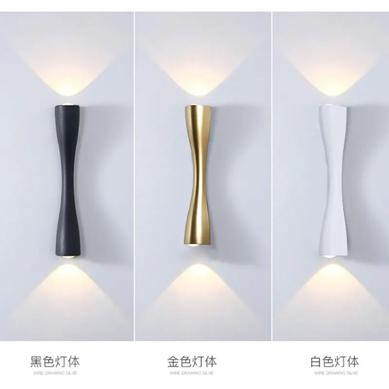 Modern minimalist outdoor waterproof wall lamp IP66 creative personality decoration Nordic lamp luxury home aisle lighting - HOMELIVING