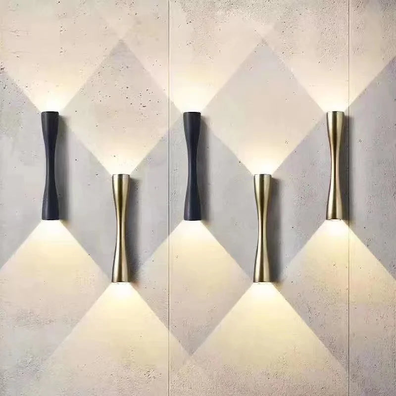 Modern minimalist outdoor waterproof wall lamp IP66 creative personality decoration Nordic lamp luxury home aisle lighting - HOMELIVING