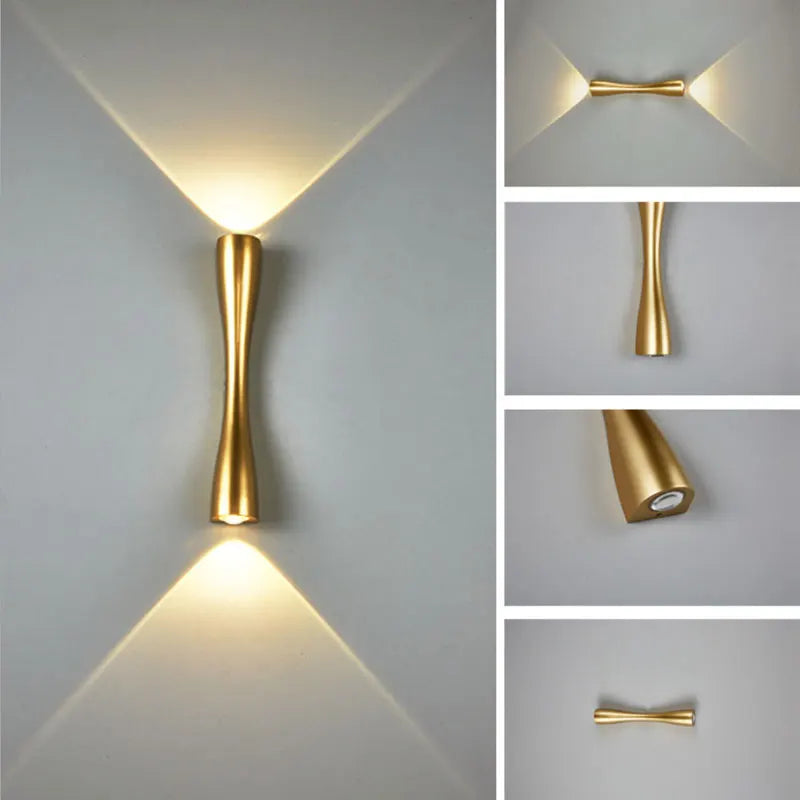 Modern minimalist outdoor waterproof wall lamp IP66 creative personality decoration Nordic lamp luxury home aisle lighting - HOMELIVING