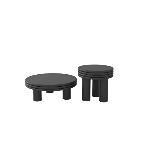 Nordic Light Luxury Coffee Table round Modern Simple Home Small Apartment Living Room Creative Combination Side Table - HOMELIVING