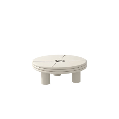 Nordic Light Luxury Coffee Table round Modern Simple Home Small Apartment Living Room Creative Combination Side Table - HOMELIVING