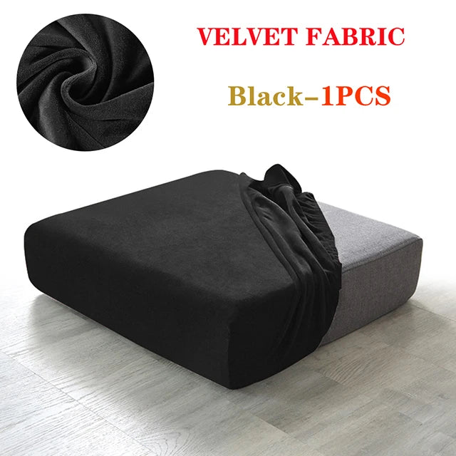 Super Velvet Sofa Cushion Cover Elastic Thick L Shape Corner Armchair Sofa Cover Slipcover Furniture Protector For Living Room - HOMELIVING