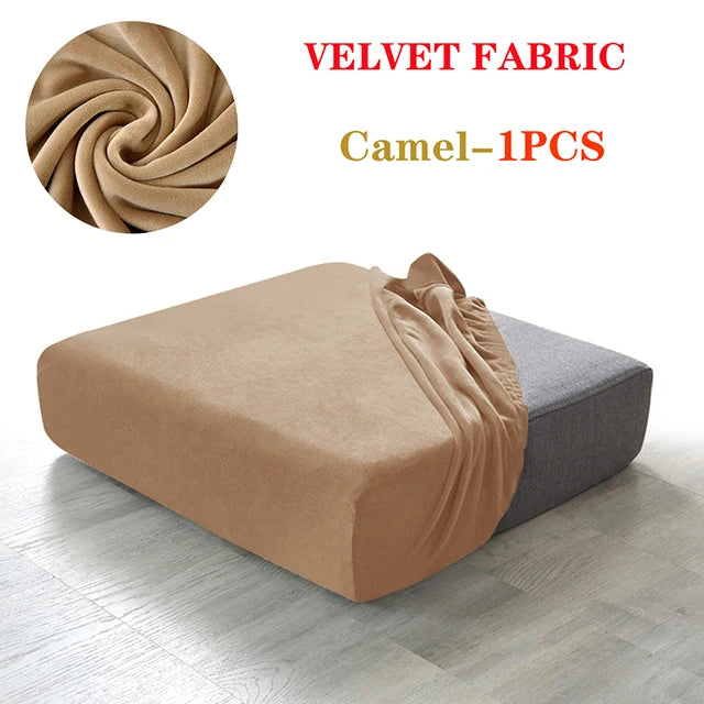 Super Velvet Sofa Cushion Cover Elastic Thick L Shape Corner Armchair Sofa Cover Slipcover Furniture Protector For Living Room - HOMELIVING