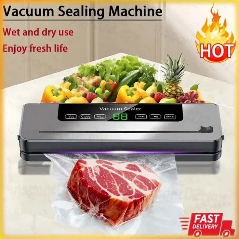 Electric Vacuum Sealer Machine for Food Storage