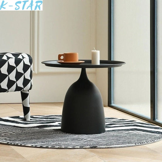 K-star Sofa Side Table Minimalist Light Luxury Small Coffee Table Mini Modern Creative Small Size Living Room Corner Table 2024 - HOMELIVING
